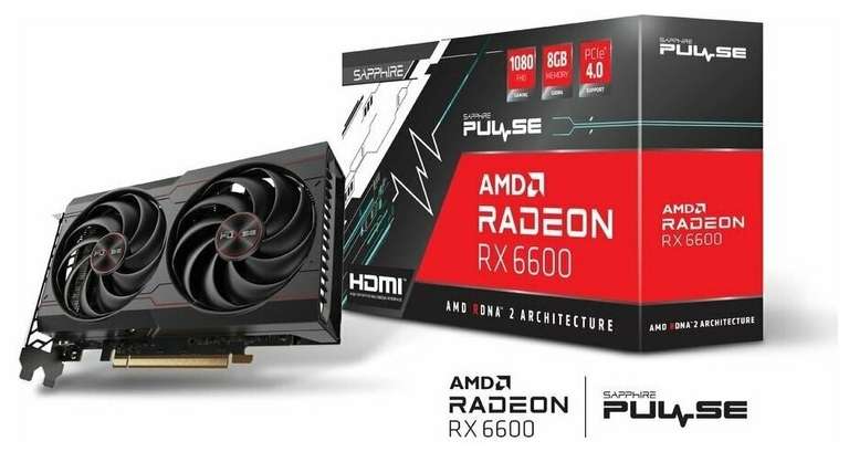 Видеокарта Sapphire Pulse AMD Radeon RX 6600 (из-за рубежа)