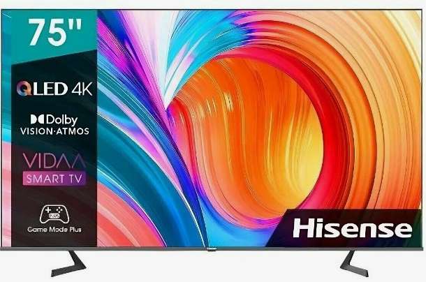 Телевизор HISENSE 75A6K, 75"(190 см), UHD 4K (покупка в МВидео через МегаМаркет)