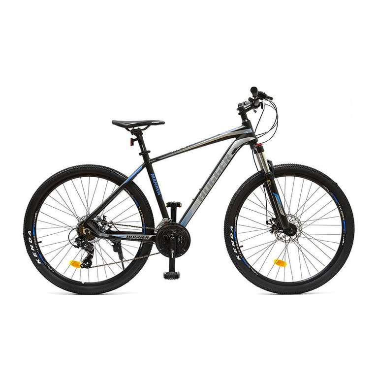 Велосипед 27,5' Hogger Manava MD AL чёрно-синий рама 21' + варианты в описании