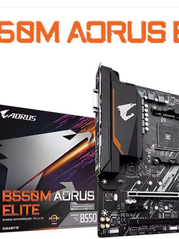 Материнская плата Gigabyte B550M AORUS ELITE (с WB кошельком)