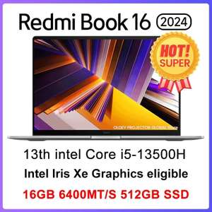 Ноутбук Xiaomi RedmiBook 16/512ssd i5-13500h 16 дюйм 2024