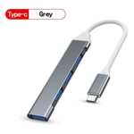 Type-C Hub/ Type-C-концентратор/ USB 2.0/USB 3.0 1 вход (из-за рубежа)