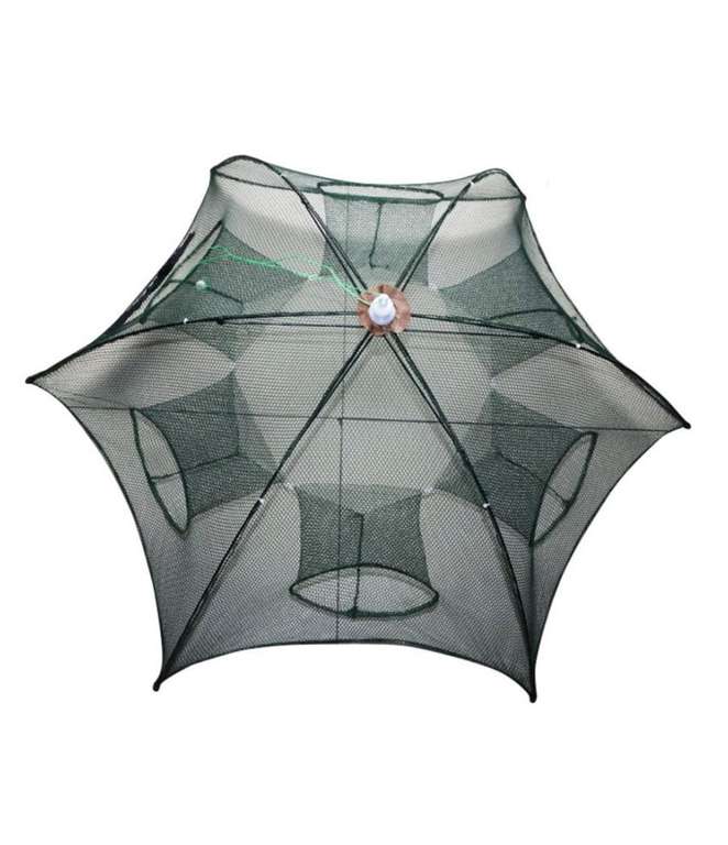 Раколовка-зонт MILMAX (6 секций/высота 35 см/d - 88 см/капрон)