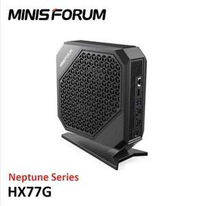 Мини ПК MINISFORUM HX77G (AMD Ryzen 7 7735HS, AMD Radeon RX 6600 M (8 Гб), NO RAM, NO SSD) (из-за рубежа)