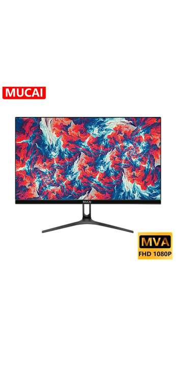 23.8" Монитор Mucai N240E, Full HD, VA, 75 Гц (при оплате картой OZON)