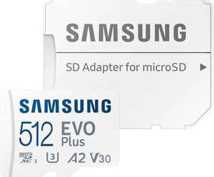 Карта памяти microSDXC Samsung EVO Plus 512GB