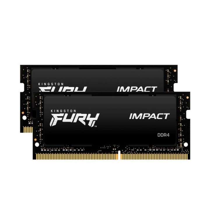 Модуль памяти Kingston FURY Impact KF426S15IBK2/16|DIMM/16GB/2666MHz/PC21300 Kingston