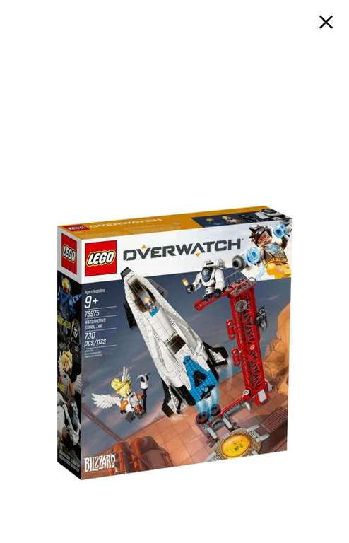 Конструктор LEGO Overwatch 5975 Пост наблюдения: Гибралтар