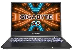 [ЦФО] 15.6" Ноутбук GIGABYTE A5 X1, Full HD, IPS(240гц), AMD Ryzen 9 5900HX, 16 ГБ, SSD 512 ГБ, GeForce RTX 3070, Windows 11