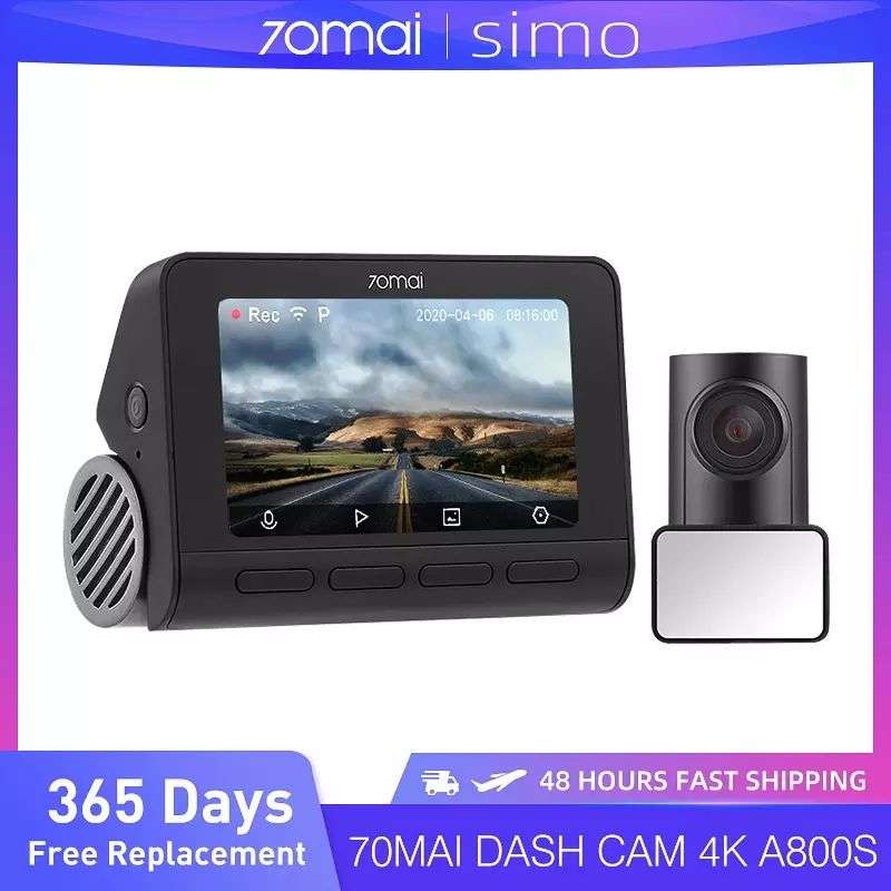 Видеорегистратор 70mai Dash Cam 4K A800S
