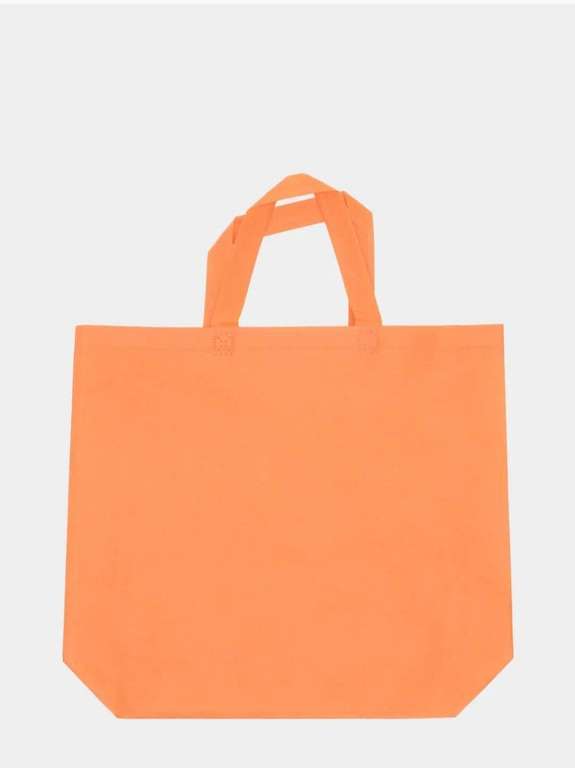 Тканевая сумка-шоппер (оранжевый и жёлтый)