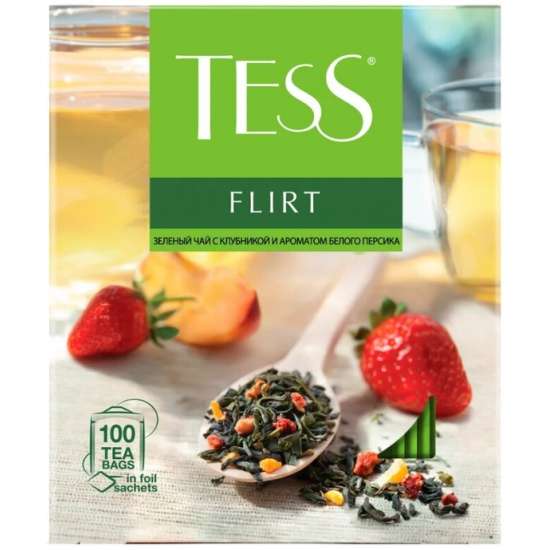 Чай TESS, 100 пакетиков, в ассортименте