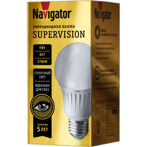 Лампочка светодиодная Navigator Supervision 9 Вт