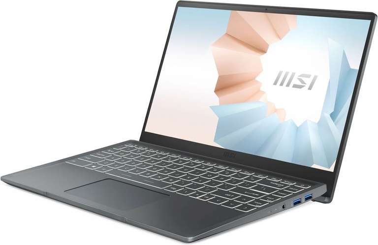 Ноутбук MSI Modern 14, IPS 14" FHD, Ryzen 5 5500U, 16GB, SSD 512GB