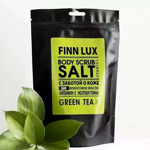 FINNLUX Скраб для тела «GREEN TEA» (250 гр)
