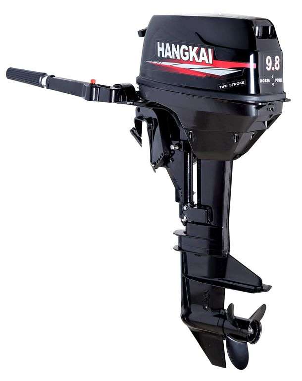 2-х тактный лодочный мотор Hangkai 9.8 (169 см3) (цена с ozon картой)
