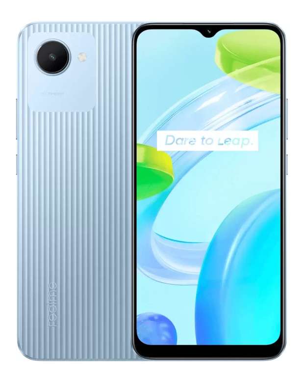 Смартфон Realme C30 2/32GB Синий (+840 бонусов Cпасибо)