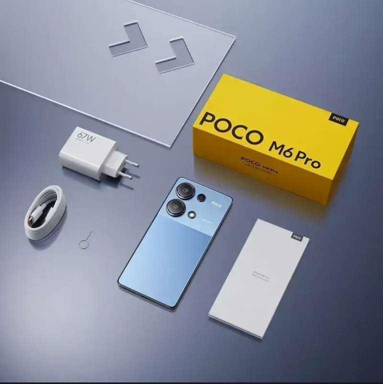 Смартфон Poco M6 Pro 8/256