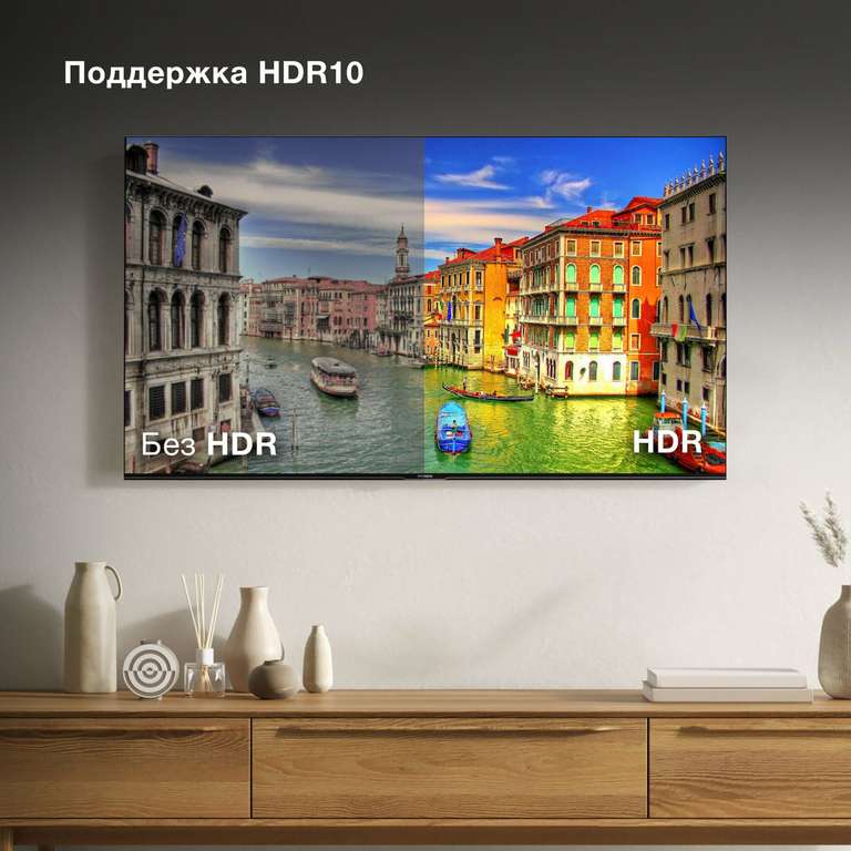 Телевизор Hyundai H-LED65BU7000 65" 4K UHD Smart TV (по Ozon карте)