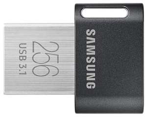 Флешка Samsung FIT Plus 256ГБ Grey (MUF-256AB/APC) USB 3.1 (возврат 1257 бонусов)