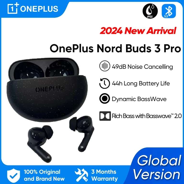 TWS Bluetooth наушники Oneplus Nord Buds 3 Pro с ANC