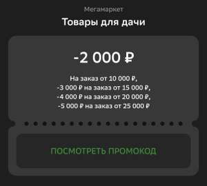 Мегамаркет Coupons