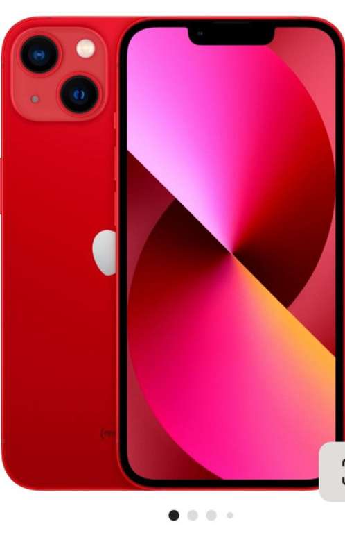 Смартфон Apple iPhone 13 128 ГБ, (PRODUCT)RED (не EAC)