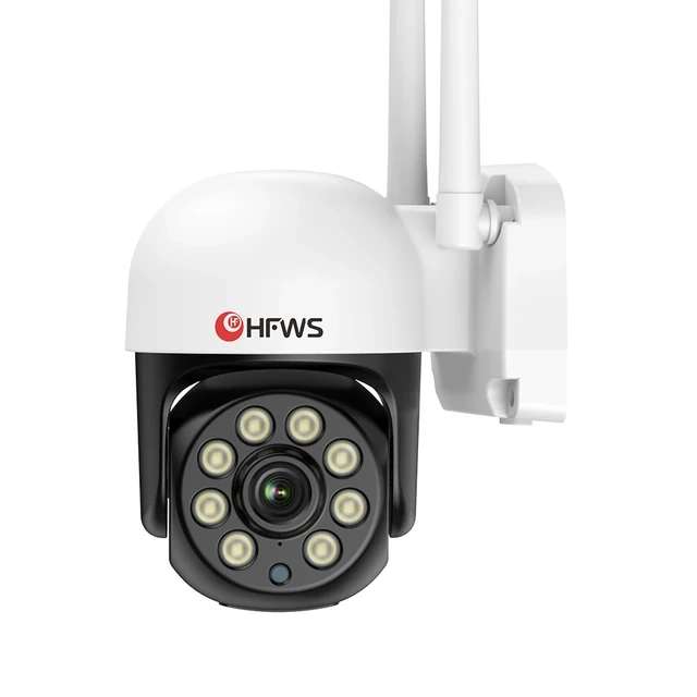IP-камера наружного видеонаблюдения Tuya Smart Home, 3 Мп, PTZ, Wi-Fi