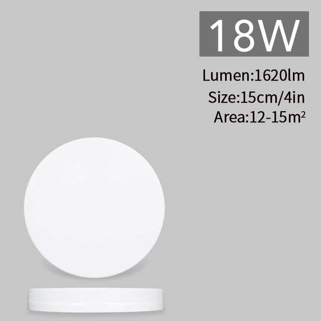 Потолочная лампа MINGBEN, 18 Вт (3 тона освещения)