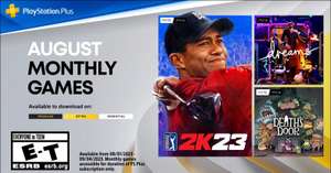 [PS4] Ежемесячные игры PlayStation Plus на август | PGA Tour 2K23, Dreams Death’s Door
