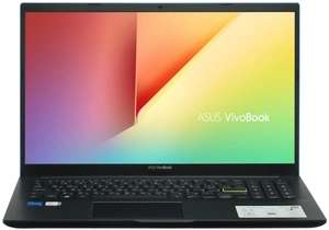 15.6" Ноутбук ASUS VivoBook 15 F513EA-BQ1727, Full HD, IPS, Intel Core i5, 4 х 2.4 ГГц, RAM 8 ГБ, SSD 512 ГБ, Intel Iris Xe Graphics, без ОС