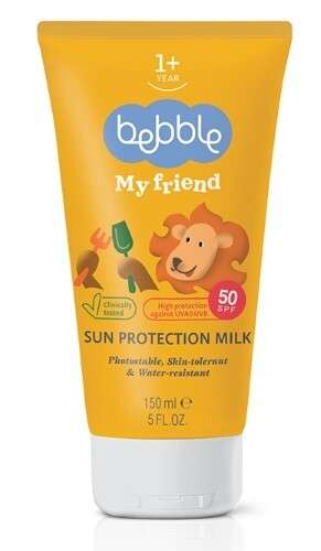 Солнцезащитное молочко детское Bebble SPF50 150 мл (Цена указана для МСК, смотрите другие регионы)