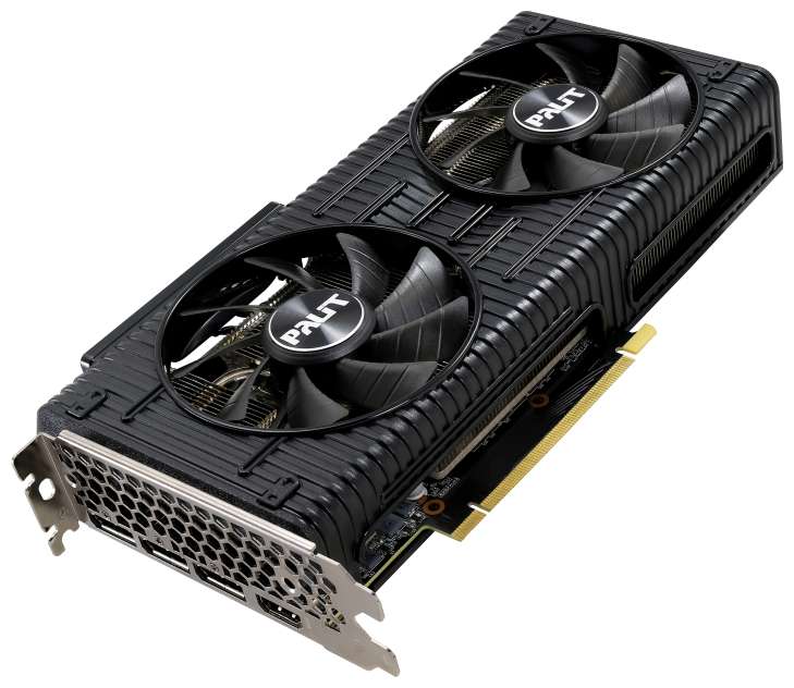 Видеокарта Palit GeForce RTX 3050 Dual OC 8Gb