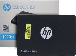 SSD диск HP S650 1.92 TB/3D NAND/SATA 3 (345N1AA), с Вайлдберриз Кошельком