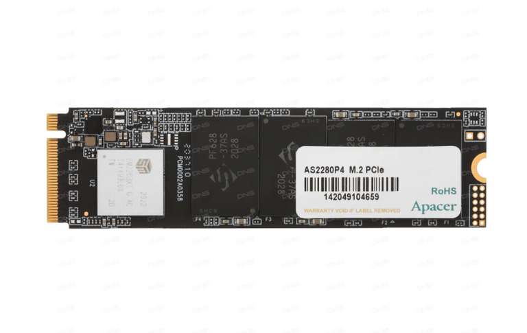 SSD M.2 Apacer 256 ГБ AS2280P4 (PCI-E 3.0, NVMe)