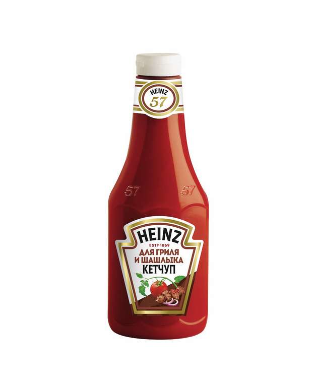 [Мск и др.] Кетчуп Heinz для гриля-шашлыка 800 г