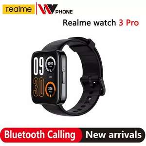 Часы Realme watch 3 pro с Amoled экраном и функцие звонка