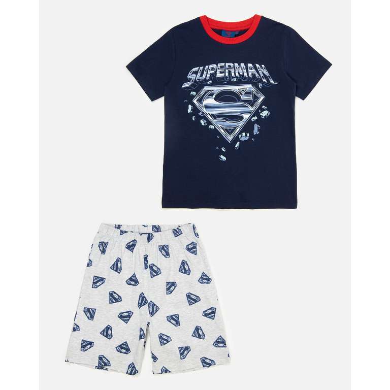 Пижама (футболка+шорты) для мальчиков Superman (рр 140, 152, 164) + для девочек в описании