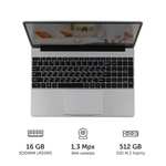 Ноутбук Azerty RB-1552 (15.6", IPS, Intel N100, 16 ГБ, 512 ГБ SSD, Windows Pro, подсветка клавиатуры)