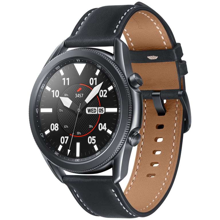 Смарт-часы Samsung Galaxy Watch 3 45mm Black (SM-R840N) + Silver в описании