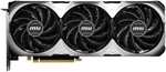 Видеокарта MSI GeForce RTX 4070 Ti VENTUS 3X OC, 12 ГБ памяти GDDR6X