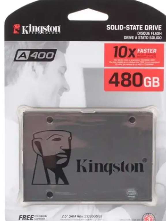 SSD накопитель Kingston A400 480G