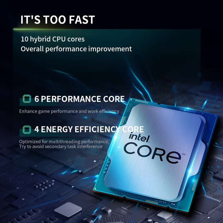 Процессор Intel CPU Core i5 12600KF, 10 ядер, 16 потоков, 10 нм, LGA1700