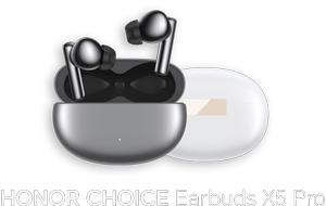 Наушники TWS Honor Choice Earbuds X5 Pro серый/белый