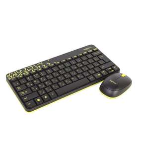 Комплект клавиатура и мышь Logitech Desktop MK240 Nano