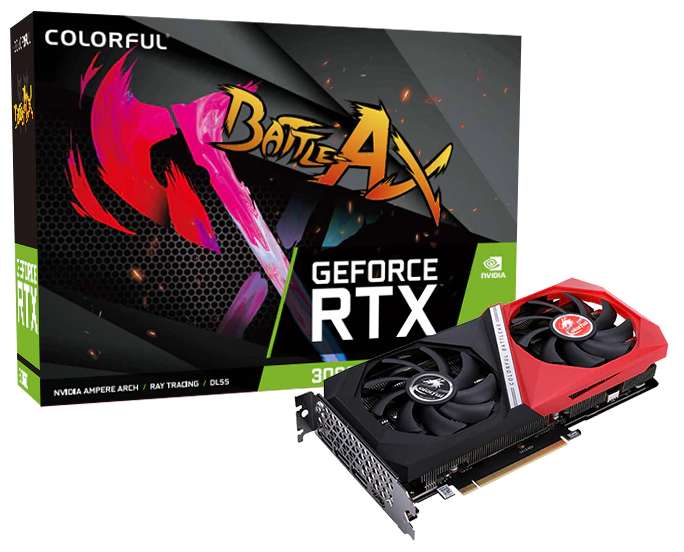 [КРД. Кр., взм. другие] Видеокарта Nvidia RTX 3060 12Gb Colorful Battle AX