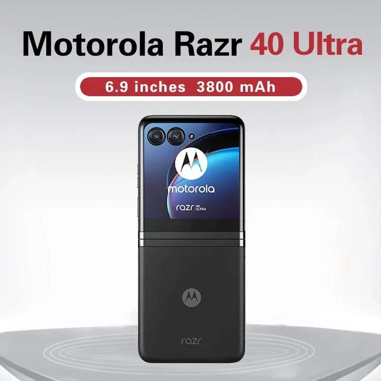 Смартфон Motorola Razr 40 Ultra USA 8/256 ГБ, черный (из-за рубежа, по Ozon карте)