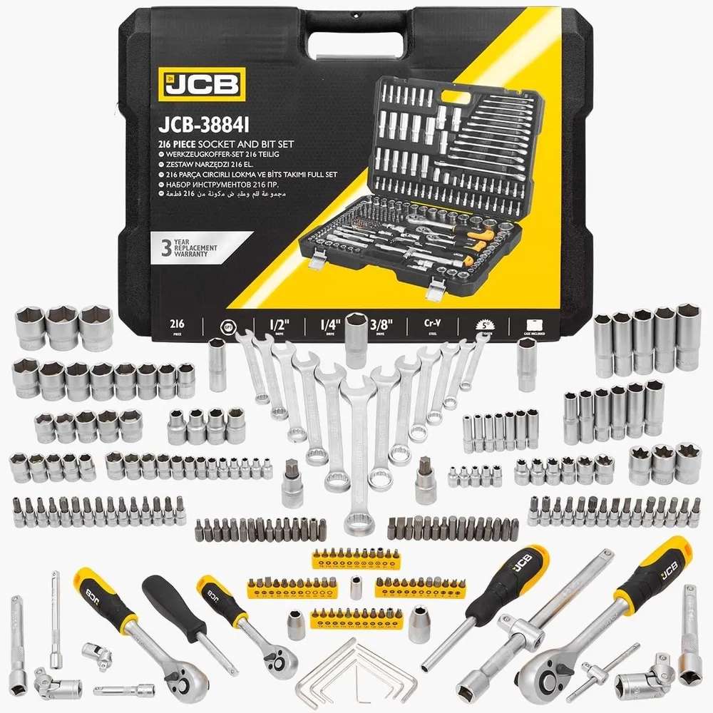  инструментов JCB JCB-38841, 216 предметов