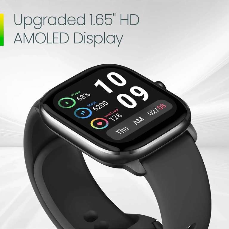 Смарт-часы Amazfit GTS 4 MINI, 126 спортивных режимов, AMOLED, 1.65", Bluetooth 5.2, 4 цвета