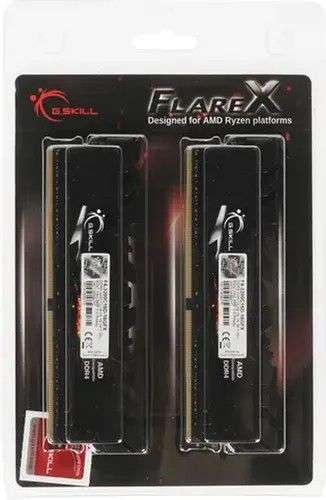 Оперативная память G.Skill Flare X DDR4 3200 Мгц 2x8 ГБ F4-3200C16D-16GFX (цена с ozon картой)